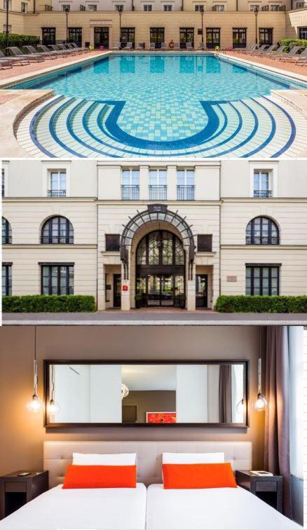 Disneyland Deluxe Flat, Outside Pool, Climatisation, 1 Min To Disney Parks Serris Buitenkant foto